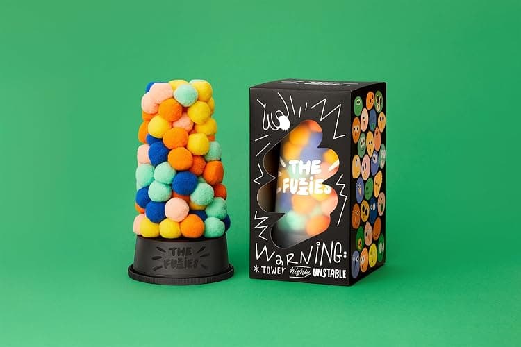 The Fuzzies Stacking Game – Build an Absurd, Gravity Defying Tower Out of Soft Fuzzballs thumbnail 3