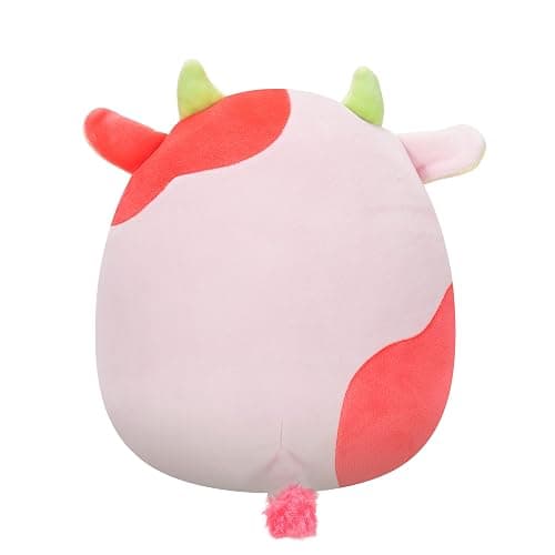 Squishmallows Original 8-Inch Oola Watermelon Scented Cow - Official Jazwares Plush - Watermelon Scented Cow thumbnail 4
