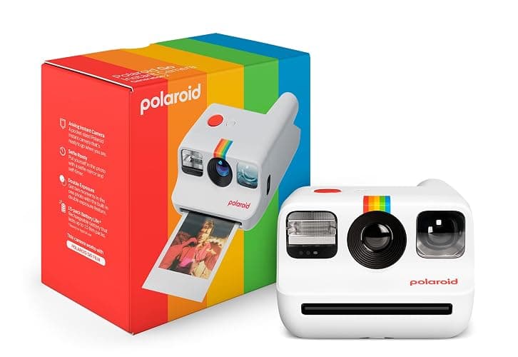 Polaroid Go Generation 2 - Mini Instant Film Camera - White (9097) - Only Compatible with Go Film - Image 1