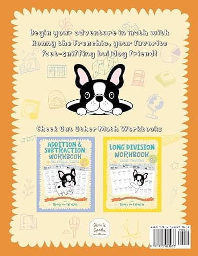 Multiplication Workbook for Digits 0 – 12: Practice 100 days of math drills with Ronny the Frenchie thumbnail 2