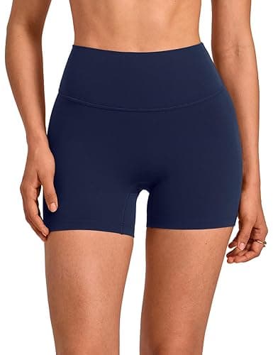INGIA No Front Seam Biker Shorts 4''/ 6'' | High Waist, Running, Spandex, Yoga, Gym, Workouts Shorts, for Women - Image 1