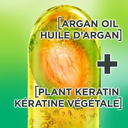 Garnier Fructis 10-In-1 Repairing Leave-In Spray For Frizzy and Dry Hair with Heat Protection, Silicone-Free, 10 immediate benefits, With Argan Oil and Plant Keratin, 239ml thumbnail 3