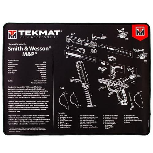 Tekmat 20" X 15" Ultra Handgun MAT/Smith & Wesson M&P - Image 1