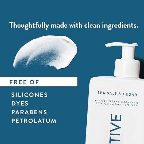 Native Body Lotion Contains Naturally Derived Plant-Based Moisturizers for Women and Men | Restores Dry Skin, Sea Salt & Cedar, 16.5 fl oz thumbnail 3