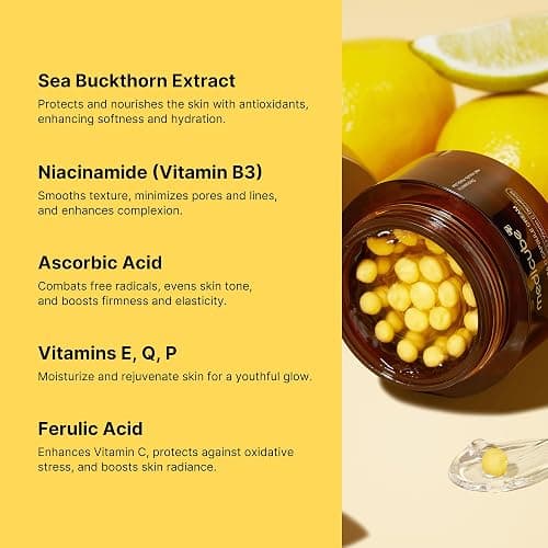 medicube Flawless Skin: Deep Vitamin C Golden Capsule Face Moisturizer and Zero Exosome Shot 7,500 PPM Spicule Facial Serum thumbnail 7