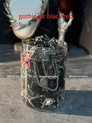 mystery jewelry jar custom mystery jewelry jar vintage whimsical fairy gothic thumbnail 3