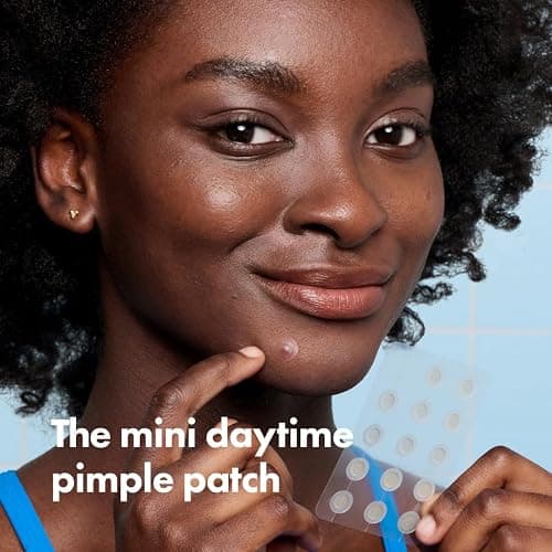 Mighty Patch Mini Invisible+ Patches - X-Small Daytime Hydrocolloid Acne Pimple Patches for Covering Zits & Blemishes, Blends Into Skin & Barely There (30 Count, 10mm Patch) thumbnail 2