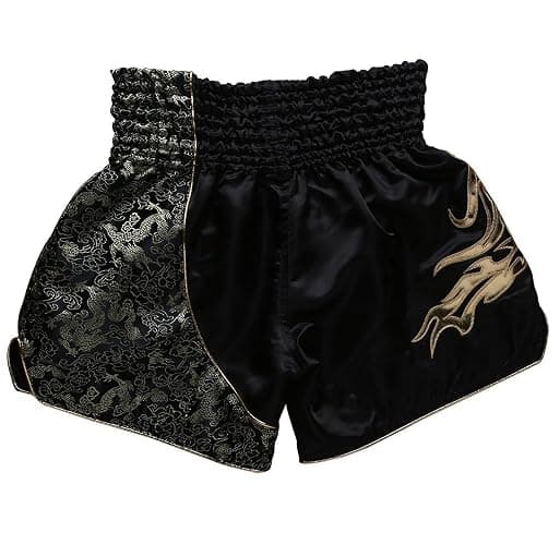 FLUORY Muay Thai Fight Shorts,MMA Shorts Clothing Training Cage Fighting Grappling Martial Arts Kickboxing Shorts Clothing thumbnail 4