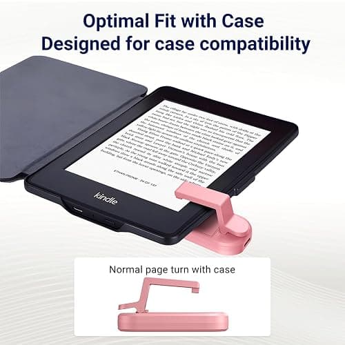 DATAFY Remote Control Page Turner for Kindle Paperwhite Oasis Kobo eReaders, Camera Camcorder Remote Controls, Page Turner Clicker for ipad Tablets Reading Novels with Wrist Strap Storage Bag thumbnail 4