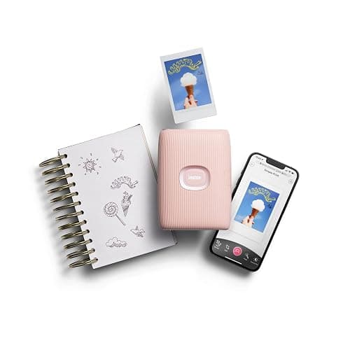 Fujifilm Instax Mini Link 2 Smartphone Printer - Soft Pink (Renewed) thumbnail 3