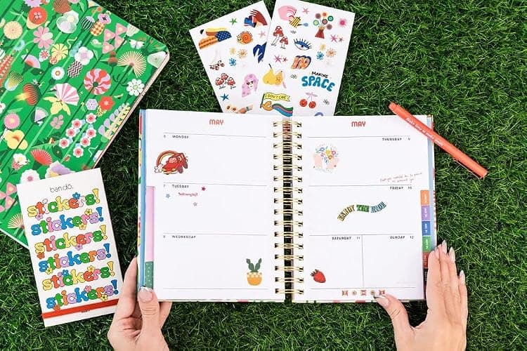 ban.do Sticker Book with Over 700 Assorted Stickers and 35 Sheets with Fun/Colorful/Aesthetic Pack for Scrapbooking Planners or Journals, Issue 9 thumbnail 2