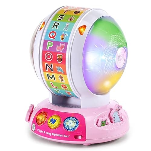 LeapFrog Spin and Sing Alphabet Zoo, Pink - Pink - Image 1