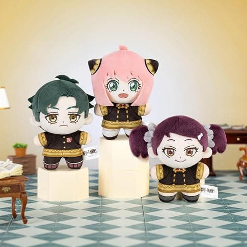 POP MART SPY × FAMILY Character Series Plush Blind Box Figures, Anime Random Design Action Figures Collectible Toys Home Decorations, Gift choice, Holiday Birthday Gifts for Girls and Boys, Single Box thumbnail 8