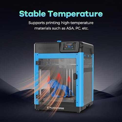 FLASHFORGE Adventurer 5M 3D Printer Enclosure kit, DIY Design, Reduce Noise, Increase Safety and Odor Isolation, Supports Printing High Temperature Filaments, Like ASA and PC thumbnail 4
