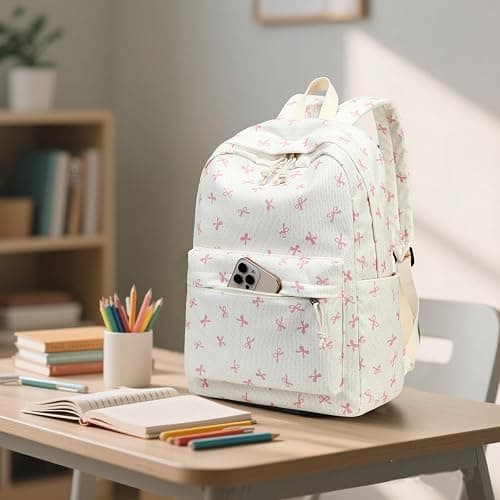 LEDAOU School Backpack Teen Girls Lightweight Bookbag Elementary Middle School Backpacks College Laptop Bag Travel Daypack thumbnail 9