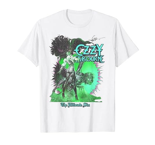 Ozzy Osbourne – Ultimate Sunburst Neon V2 T-Shirt - Image 1