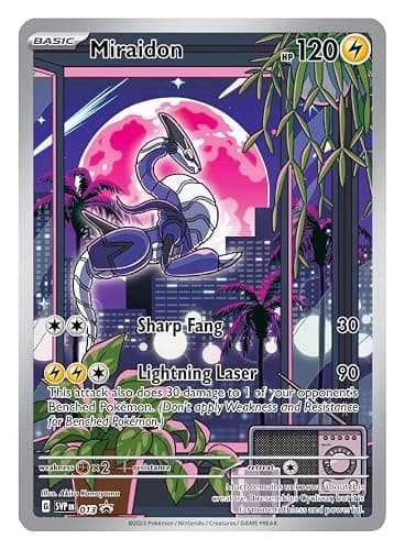 Pokémon TCG: Scarlet and Violet Elite Trainer Box - Miraidon Purple (1 Full Art Promo Card, 9 Boosters and Premium Accessories) thumbnail 8