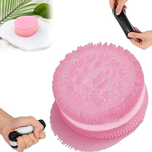 Handmade Silicone Stress Relief Squishy Toy,Stress Relief Toy,Ultra-Soft Decompression Venting Toy,Anxiety and Relaxation Perfect Desk Accessory for Stress Relief Toys (pink-1pc) - Pink-1pc - Image 1