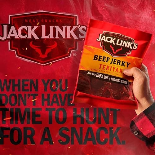 Jack Link's Teriyaki Beef Jerky - (2 Pack) 9 oz Bag - Ready to Eat Protein Snacks - 11g Protein per Serving - Made with 100% Real Beef thumbnail 6