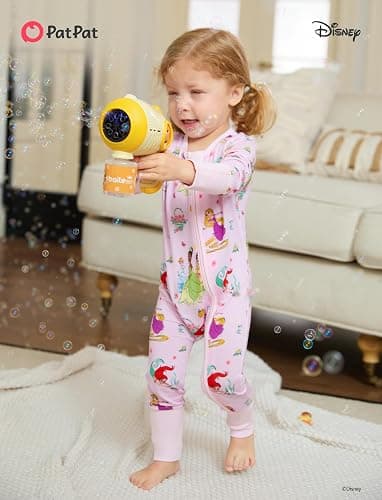 Disney Baby Viscose Made from Bamboo 2-Way Zipper Footie Outfit NB to Inf thumbnail 8