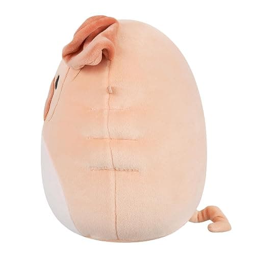 Squishmallows Jazwares SQCR07633 - Morton der braune Shar Pei 19 cm, offizielles Plüsch, superweiches Kuscheltier thumbnail 5