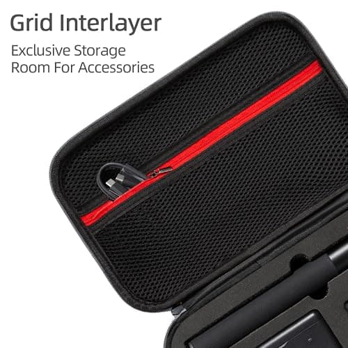 XBERSTAR Étui de transport pour DJI Osmo Action 5 Pro Étui rigide Sac de rangement de voyage pour DJI Osmo Action 5 Pro Accessoires, gris, Étui de transport Action 5 Pro thumbnail 5