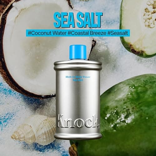 Knock Melt-In Body Toner Sea Salt, Milky Body Moisturizer with Ceramide thumbnail 2