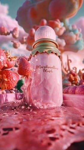 Marshmallow Blush Eau de Parfum - Sweet & Gourmand Perfume for Women - Long Lasting, 100ml thumbnail 4