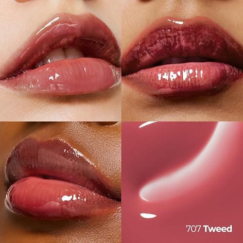 Laka Fruity Lip Glotioner, 10ml/0.33 fl.oz, Lip Gloss with High Shine Vivid Colors, Jelly tip for Hygienic & Easy Application, Plumping Conditioner, Vegan, K-Beauty​ (#707 Tweed) thumbnail 2