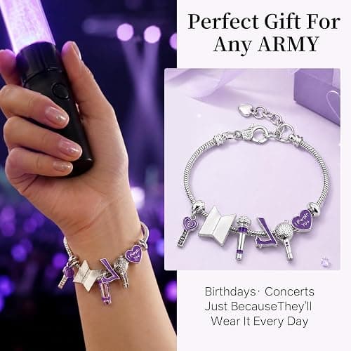 KINFERTE for Merch Bracelet for Fans - Friendship Jewelry Gift Set(7 Pack) Birthday Gifts, Concert Accessories,Cosplay Merchandise for Fans thumbnail 7