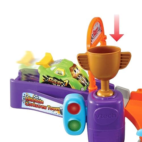 VTech Go! Go! Smart Wheels Ultimate Corkscrew Tower thumbnail 4