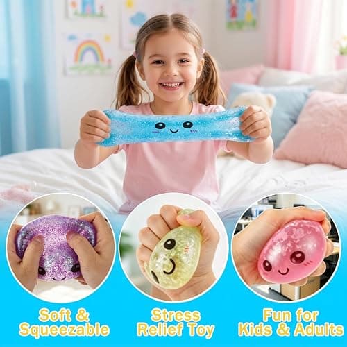 4PCS Dumpling Squeeze Toy, Dumplings Squishy Flashing Dumpling Squishies Stress Ball，Dumplings Squeeze Stress Anxiety Relief for Kids & Adults thumbnail 3