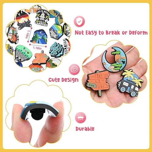 Cute Pins Bulk,Funny Backpack Pin Lapel Badge Pins Set for Jackets,Hats thumbnail 2