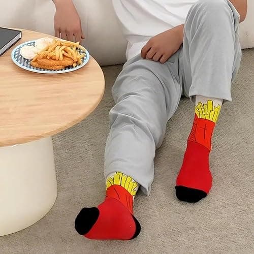 WeciBor Mens Dress Colorful Novelty Funny Casual Combed Cotton Crew Socks 12 Pack thumbnail 7