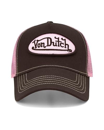 Von Dutch Unisex Trucker Hat - Curved Bill Mesh Back Retro Classic Adjustable Snapback Baseball Cap for Men and Women thumbnail 7