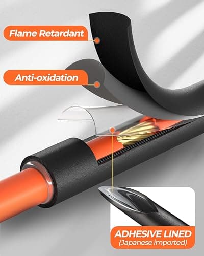 Eventronic 400 Pcs Heat Shrink Tubing Kit-3:1 Ratio Adhesive Lined,Marine Grade Shrink Wrap - Industrial Heat-Shrink Tubing - Black thumbnail 4