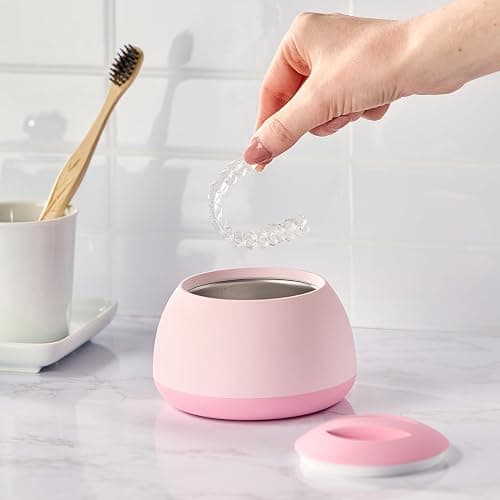Zima Dental Pod: Ultrasonic Retainer Cleaner. The Original Retainer Cleaner Machine, Aligner Cleaner, Nightguard Cleaner, Mouthguard Cleaner, Denture Cleaner. Ultrasonic Cleaner For Oral Dental Care thumbnail 5