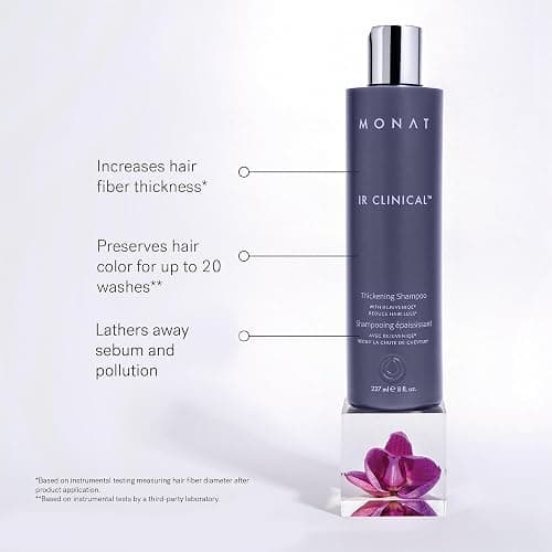 MONAT IR Clinical System – Complete Hair Care Restoration Kit with Thickening Shampoo, Conditioner & Thinning Defense Serum – Strengthens, Protects, & Revives Hair for Thicker, Fuller-Looking Results thumbnail 3