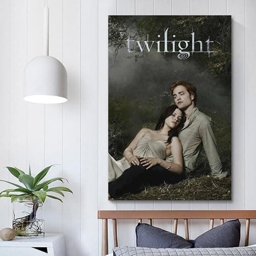 JHXNJDPOST Twilight Poster Vintage Movie Canvas Wall Art Aesthetic Decorative Painting Living Roomstyle-3 12x18inch(30x45cm) thumbnail 5