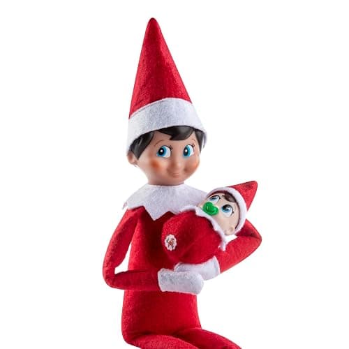 The Elf on the Shelf Frost Pips Mini Blooms Elf Baby Boy with Blue Eyes - Includes Frost Flower Cradle - for Ages 3 Years and Above thumbnail 5