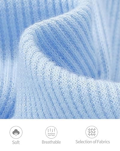 YOURUIKEY Cute Clothes for Girls Crisscross Crop Tank Top Pleated Skirt Tween Girl Trendy Summer Outfit Kid Clothing Set 7-14 - A-blue - 7-8Y thumbnail 5