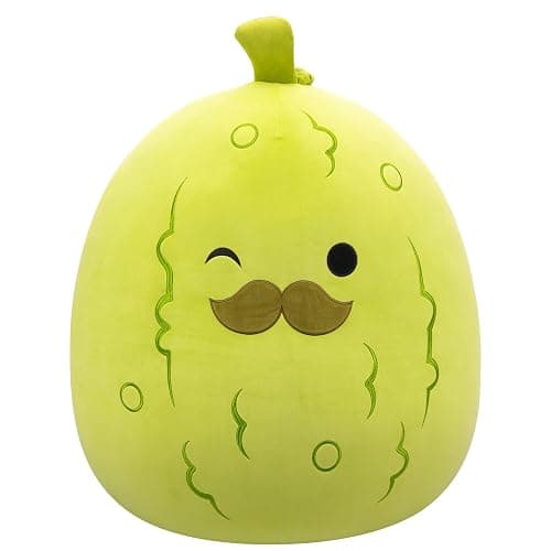 Squishmallows Original 24-Inch Charles Pickle with Mustache - Official Jazwares Plush (Jumbo) - Image 1