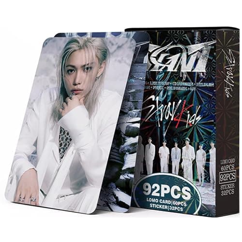 KPOPBP 3 Pack/180 PCS Photocards 96 PCS Stickers ATE Album JJAM Cards Kpop Giant SKZHOP HIPTAPE 合(hop) Lomo Card Set Gift Merch for SKZ Boys and Girls thumbnail 9