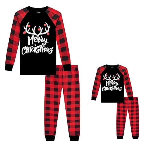 Babyroom Girls Pajamas Matching Doll Pjs Toddler Kids Cotton Sleepwear Christmas Clothes thumbnail 4