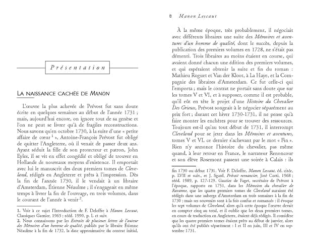 Manon Lescaut – Bac de français 2025 – Parcours : personnages en marge, plaisirs du romanesque thumbnail 4
