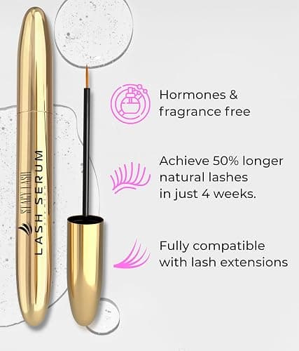 Stacy Lash Growth Serum (0.17fl.oz / 5ml) | Eyebrow & Eyelash Enhancing Serum for Natural Lashes & Brows thumbnail 3
