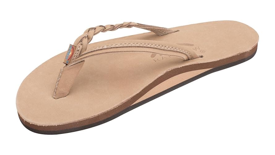 Rainbow Sandals Women’s Flirty Braidy Premier Leather w/Single Braided Strap - Image 1