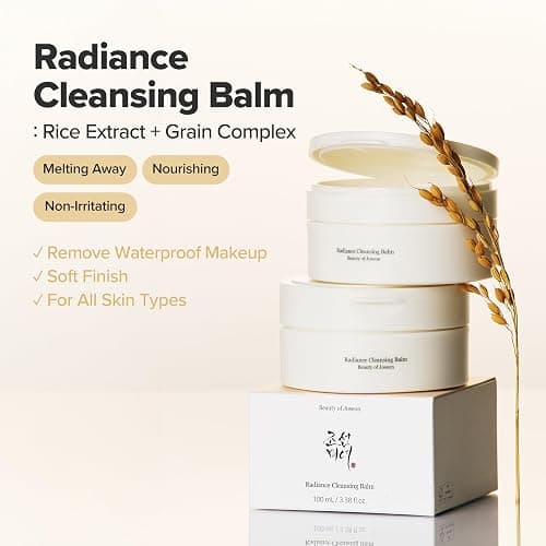 Beauty of Joseon Radiance Cleansing Balm Makeup, Sunscreen, Pore Cleanser for Sensitive Acne Skin. Korean Skincare for Men and Women 100ml, 3.38 fl.oz thumbnail 2