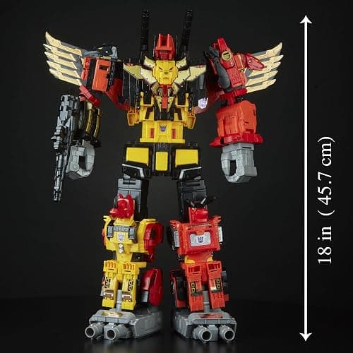 Transformers Power of The Primes Predaking, Collectible 18-Inch Titan Class Combiner with 5 Converting Predacon Figures, 15+ thumbnail 3