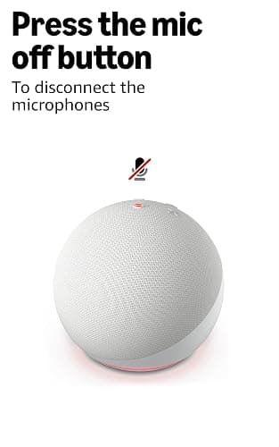 Amazon Echo Dot (newest model) - Vibrant sounding speaker, Designed for Alexa+, Great for bedrooms, dining rooms and offices, Glacier White thumbnail 7